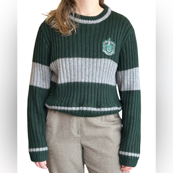 Wizarding World Of Harry Potter Sweaters - Slytherin Quidditch Sweater